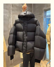 Load image into Gallery viewer, Women  Puffer Casual Loose Hooded Parkas Jacket
