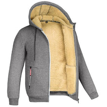 Load image into Gallery viewer, Men's Camouflage Fleece Thicken Hooded Jackets
