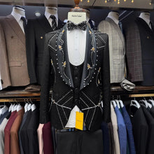 Load image into Gallery viewer, Europe Style Handmade Beaded Suit
