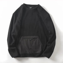 Load image into Gallery viewer, Men's Casual Versatile Pullover Top Self Heating Zipper Pocket Sweatshirt
