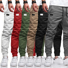 Load image into Gallery viewer, Solid Color Long Cargo Pants
