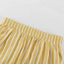 Load image into Gallery viewer, Women's Two-piece Set  Autumn New Striped Long-sleeved Loose Lace-up Top High-waisted Trousers Fashion Casual Suit for Women
