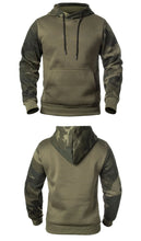 Load image into Gallery viewer, Army Green Men Military Camouflage Hoodies
