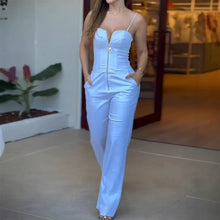 Lade das Bild in den Galerie-Viewer, Office Sexy Zipper Jumpsuit
