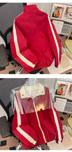 Load image into Gallery viewer, Men's  Zip Up Reversible Long Sleeve Jacket
