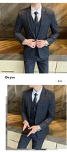 Load image into Gallery viewer, Men Fashion Business Casual Suits
