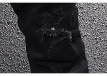 Load image into Gallery viewer, Men Elastic Slim Fit Destroyed Ripped Jeans
