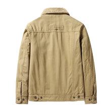 Load image into Gallery viewer, Men Winter Coats Wool Liner Thicker Warm Winter Jackets Good Quality Men Cotton Casual Jackets Outerwear Winter Coats Size 6XL
