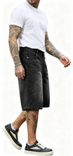 Load image into Gallery viewer, 2026 Summer Men's New Versatile Denim Shorts Personalized Trend Straight American Five-point Pants
