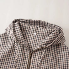 Load image into Gallery viewer, Women's Plaid Hooded  Elegant  Jacket

