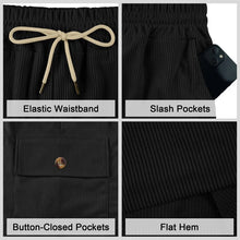Load image into Gallery viewer, American Men's Heavy Loose Four Seasons Hip Hop Casual Sports Running Corduroy Tooling Shorts
