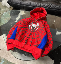 Load image into Gallery viewer, American Spider Vintage Zip Up Hoodie
