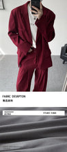 Load image into Gallery viewer, Casual Loose Fitting 2 Piece Suit
