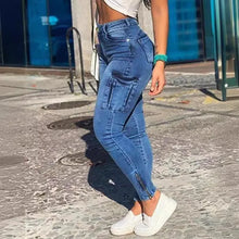 Lade das Bild in den Galerie-Viewer, Denim Casual Skinny Jeans
