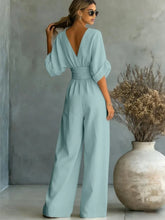 Load image into Gallery viewer, Women  V-neck Jumpsuits forOffusers Overalls Vacation Outfit New
