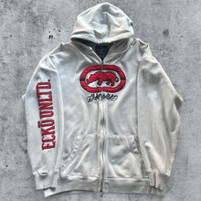 Cargar imagen en el visor de la galería, Sudadera con capucha con estampado de calavera gótica Y2K
