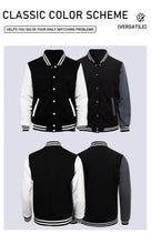 Load image into Gallery viewer, Casual Men Baseball  Fleece Jackets
