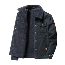 Load image into Gallery viewer, Men Winter Coats Wool Liner Thicker Warm Winter Jackets Good Quality Men Cotton Casual Jackets Outerwear Winter Coats Size 6XL
