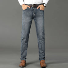 Load image into Gallery viewer, Men's  Casual Straight Stretch Jeans
