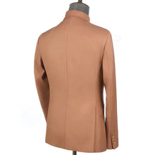 Load image into Gallery viewer, Tailor Made Safari Suits For Men 2 Pcs Casual Square Collar Jacket Pants Formal Business Official Daily Wear Costume Homme
