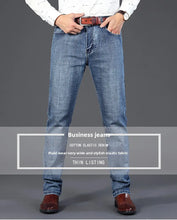 Load image into Gallery viewer, Men's  Casual Straight Stretch Jeans
