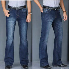 Load image into Gallery viewer, Men's  Flared  Boot Cut Designer Classic Jeans
