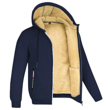 Load image into Gallery viewer, Men's Camouflage Fleece Thicken Hooded Jackets
