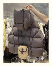 Load image into Gallery viewer, Women  Puffer Casual Loose Hooded Parkas Jacket
