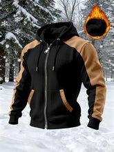 Load image into Gallery viewer, Men's Double-Layered Insulated Thick Hooded  Jacket
