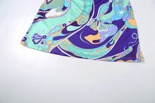 Cargar imagen en el visor de la galería, Weird Puss Colorful Print Backless Sleeveless Dress
