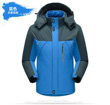Cargar imagen en el visor de la galería, Chaqueta reflectante de algodón grueso con forro polar para hombre, chaqueta de invierno para exteriores, cálida, para escalada, informal
