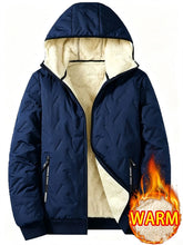 Load image into Gallery viewer, Men's Coat Warm Hooded Top Casual Work Outdoor Clothing Male Outerwear Clothes Mens Winter Jackets For Man Adult Thermal Coats
