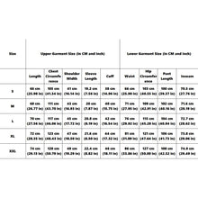 Load image into Gallery viewer, Mens Stand Collar Zip Front Scrub Set Workwear Straight Leg Pants Casual Gym Fitness Uniform Suit
