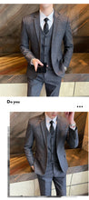 Load image into Gallery viewer, Men Fashion Business Casual Suits

