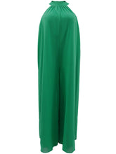 Load image into Gallery viewer, High Neck Sleeveless Wide Leg Jumpsuit
