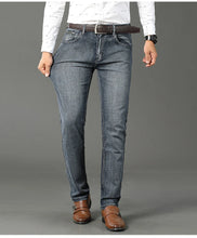 Load image into Gallery viewer, Men's  Casual Straight Stretch Jeans
