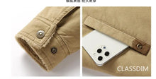 Load image into Gallery viewer, Men Winter Coats Wool Liner Thicker Warm Winter Jackets Good Quality Men Cotton Casual Jackets Outerwear Winter Coats Size 6XL
