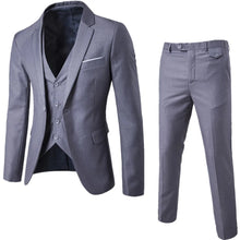 Load image into Gallery viewer, Mens Two Piece Slim Casual Dress Suit
