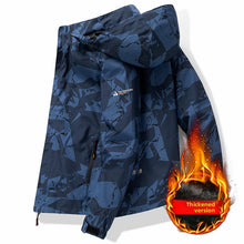 Load image into Gallery viewer, Camouflage  Puffer Cargo Jackets Men Work Coats
