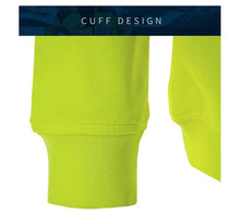 Load image into Gallery viewer, Orange Navy Sweatshirt for Man Hi Vis Hoodie Work with Zip Fleece Jacket
