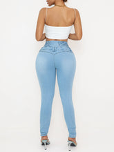 Cargar imagen en el visor de la galería, High-Waisted Stretch Denim Jeans
