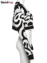 Load image into Gallery viewer, Weird Puss y2k Sweet Cardigan Sweater
