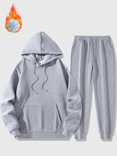 Load image into Gallery viewer, Men's Sports 2-piece Solid Color Casual Set
