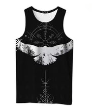 Load image into Gallery viewer, Nordic Viking Mythology Themed Men's Sleeveless Vest 3D Printed Men's Top Streetwear Retro Vest Tank Top Men Mens Clothing
