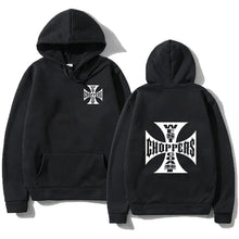Load image into Gallery viewer, West Coast Iron Cross Choppers Printed Oversized Hoodie
