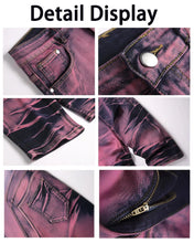 Load image into Gallery viewer, Men's Denim Shorts High-quality Brand Distressed Washed Five Quarter Pants Slim Fit for Spring and Summer
