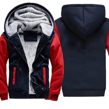Load image into Gallery viewer, Men's Camouflage Fleece Thicken Hooded Jackets
