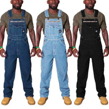 Load image into Gallery viewer, Mens Jeans Cargo  Overalls

