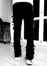Lade das Bild in den Galerie-Viewer, Spliced Distressed Denim  Ripped  Jeans
