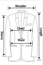 Load image into Gallery viewer, Casual Jacket Vest Pants 3Pcs Elegant  Suits for Men Slim Fit

